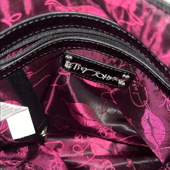 Betsey Johnson Leopard Print Floral Crossbody - Picture 9 of 14